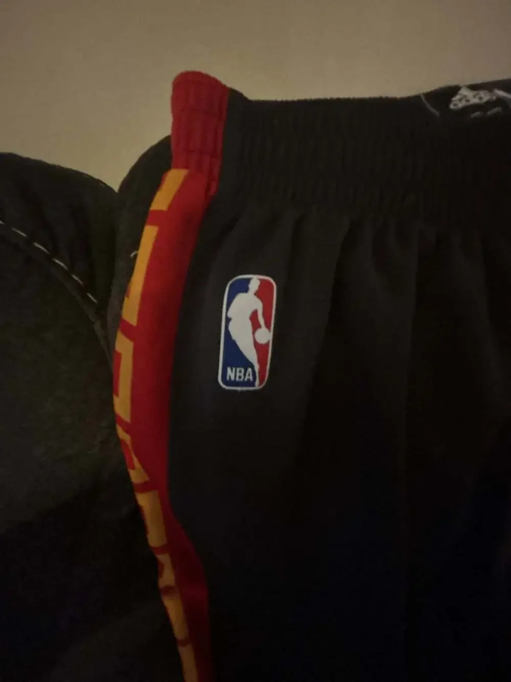 Adidas Golden State Warriors Chinese New Year 2015 NBA Swingman Shorts